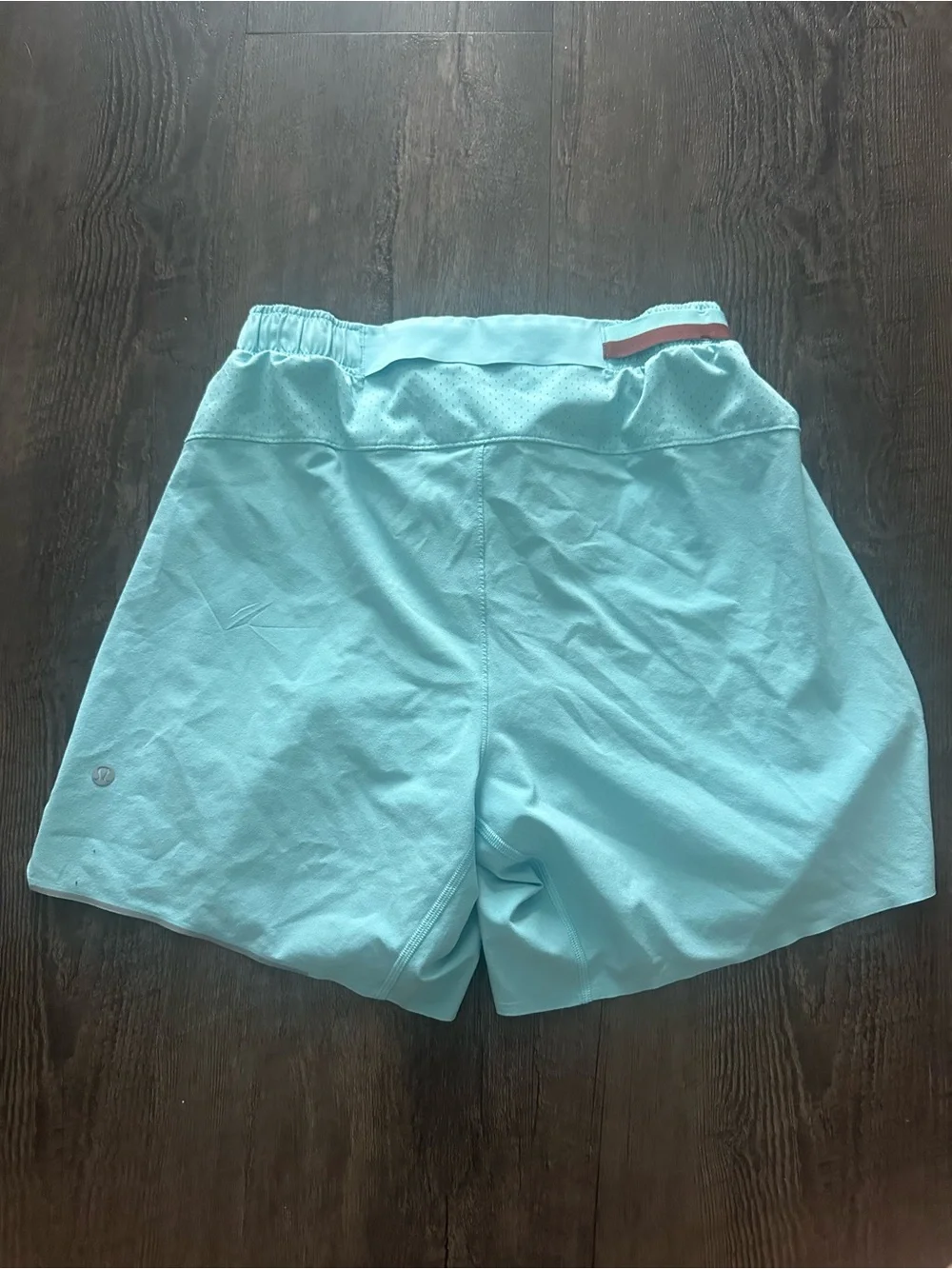Men's Lululemon Bright Blue Athletic Drawstring Shorts